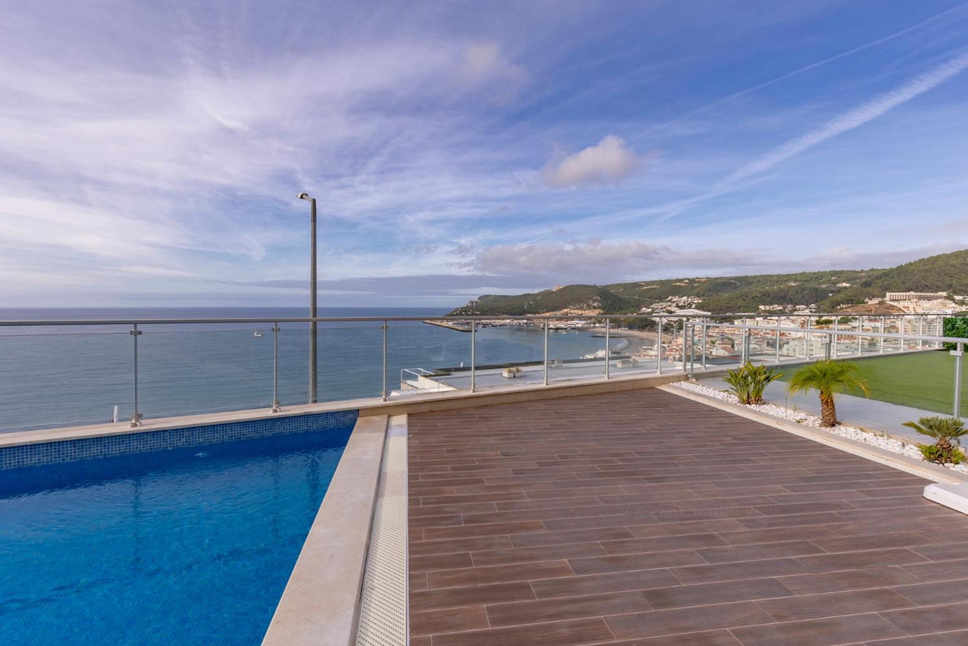 Cliffs Apartment - Astonishing View Over Sesimbra Bay By Trip2Portugal Eksteriør bilde